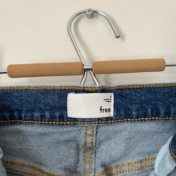 Tanit jean Skirt Wilfred Aritzia - Picture 5 of 6